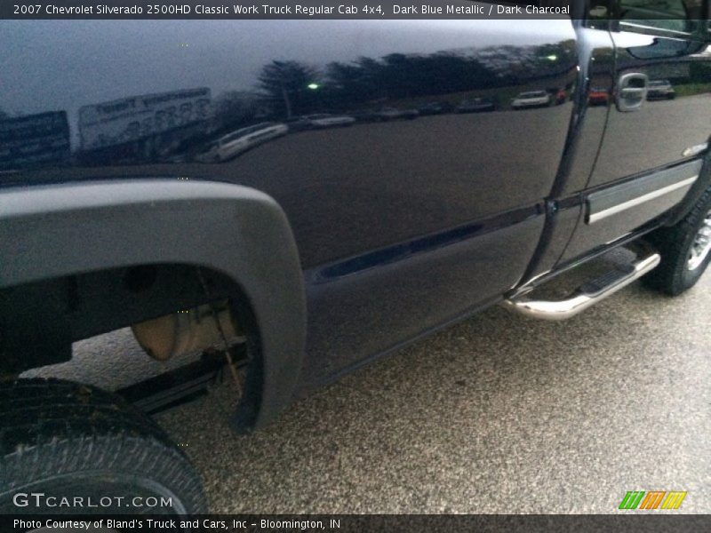 Dark Blue Metallic / Dark Charcoal 2007 Chevrolet Silverado 2500HD Classic Work Truck Regular Cab 4x4