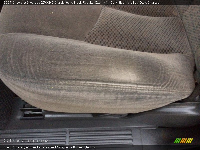 Dark Blue Metallic / Dark Charcoal 2007 Chevrolet Silverado 2500HD Classic Work Truck Regular Cab 4x4