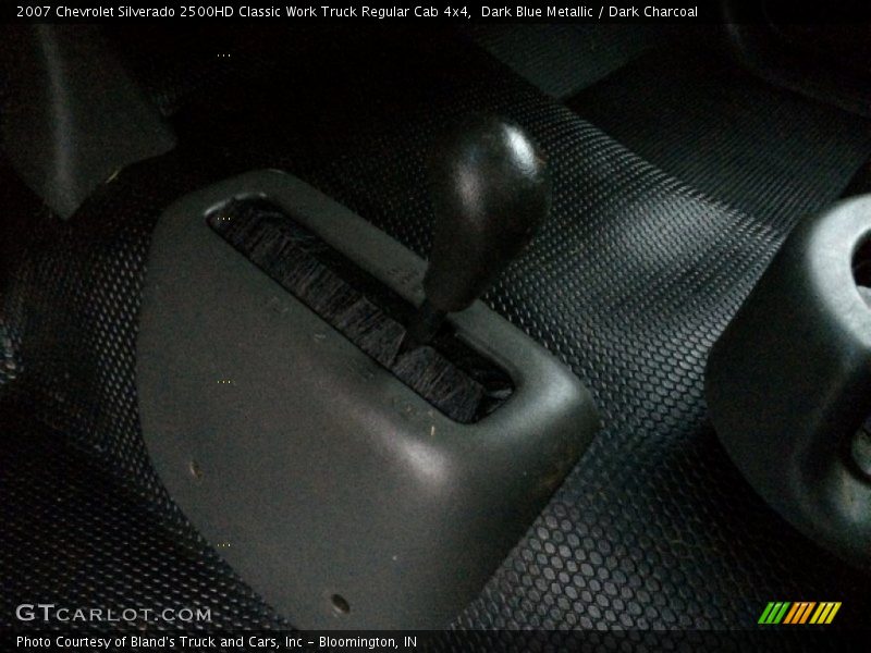 Dark Blue Metallic / Dark Charcoal 2007 Chevrolet Silverado 2500HD Classic Work Truck Regular Cab 4x4