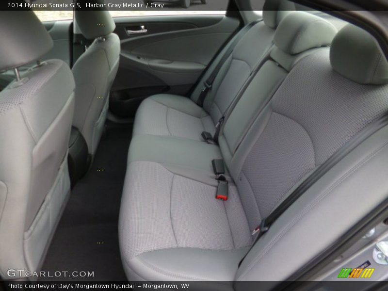 Harbor Gray Metallic / Gray 2014 Hyundai Sonata GLS