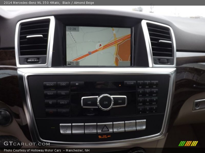 Black / Almond Beige 2014 Mercedes-Benz ML 350 4Matic