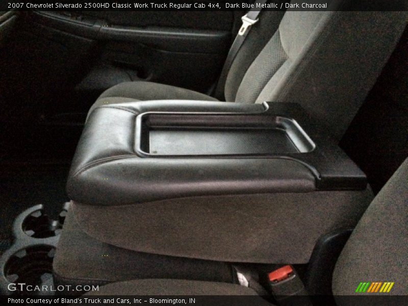 Dark Blue Metallic / Dark Charcoal 2007 Chevrolet Silverado 2500HD Classic Work Truck Regular Cab 4x4