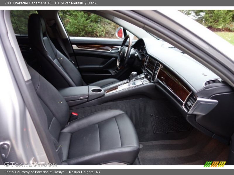 GT Silver Metallic / Black 2010 Porsche Panamera 4S