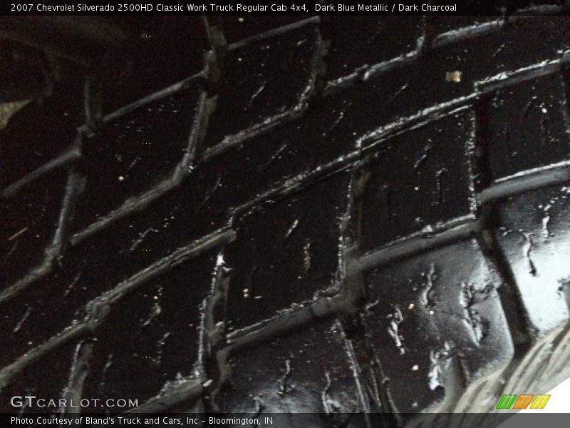 Dark Blue Metallic / Dark Charcoal 2007 Chevrolet Silverado 2500HD Classic Work Truck Regular Cab 4x4