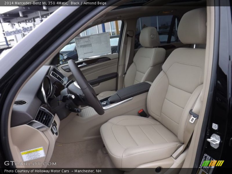 Black / Almond Beige 2014 Mercedes-Benz ML 350 4Matic