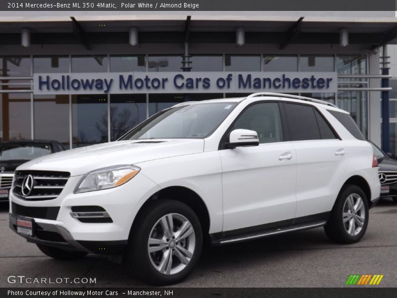 Polar White / Almond Beige 2014 Mercedes-Benz ML 350 4Matic