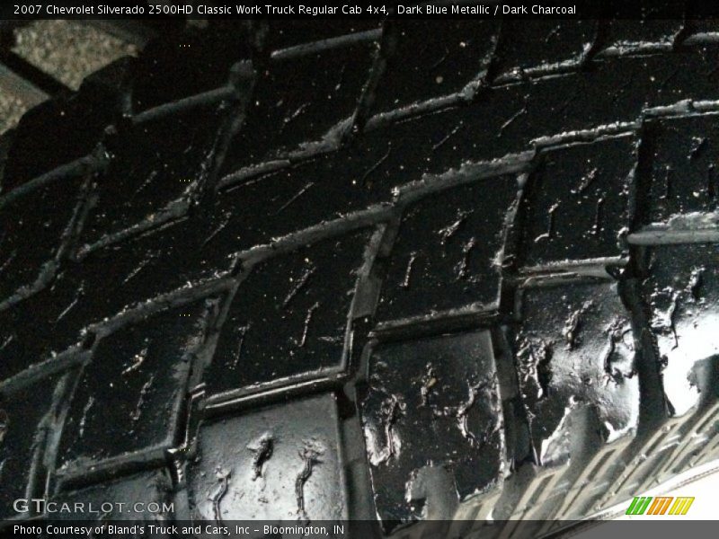 Dark Blue Metallic / Dark Charcoal 2007 Chevrolet Silverado 2500HD Classic Work Truck Regular Cab 4x4
