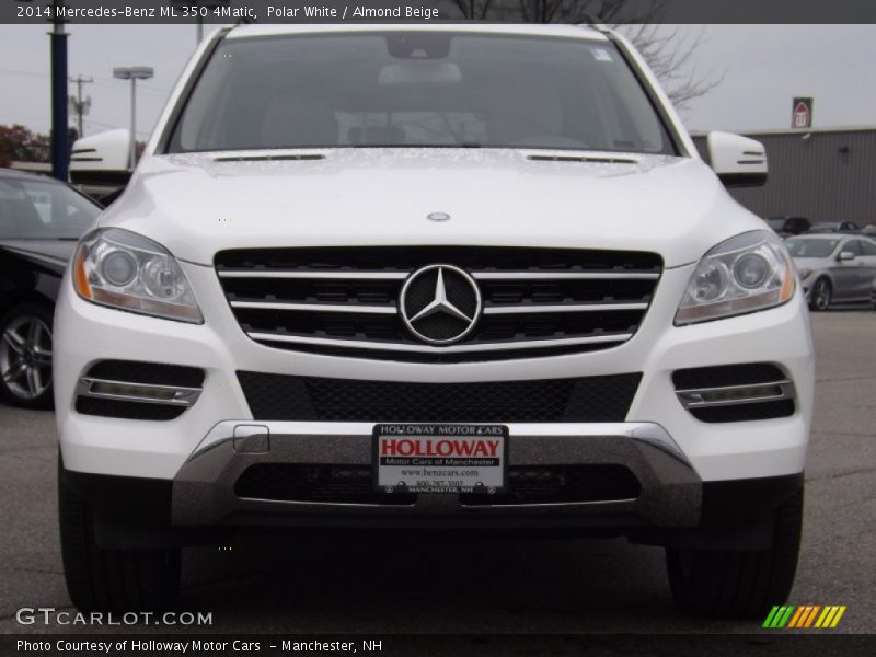 Polar White / Almond Beige 2014 Mercedes-Benz ML 350 4Matic