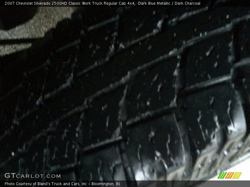 Dark Blue Metallic / Dark Charcoal 2007 Chevrolet Silverado 2500HD Classic Work Truck Regular Cab 4x4
