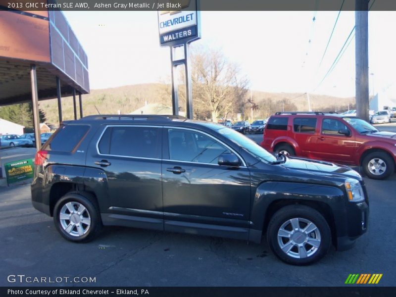 Ashen Gray Metallic / Jet Black 2013 GMC Terrain SLE AWD