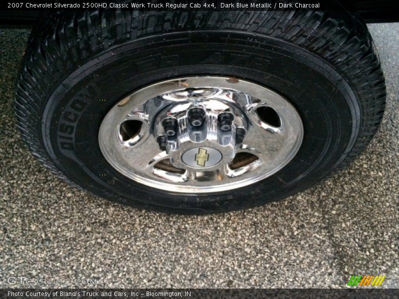 Dark Blue Metallic / Dark Charcoal 2007 Chevrolet Silverado 2500HD Classic Work Truck Regular Cab 4x4