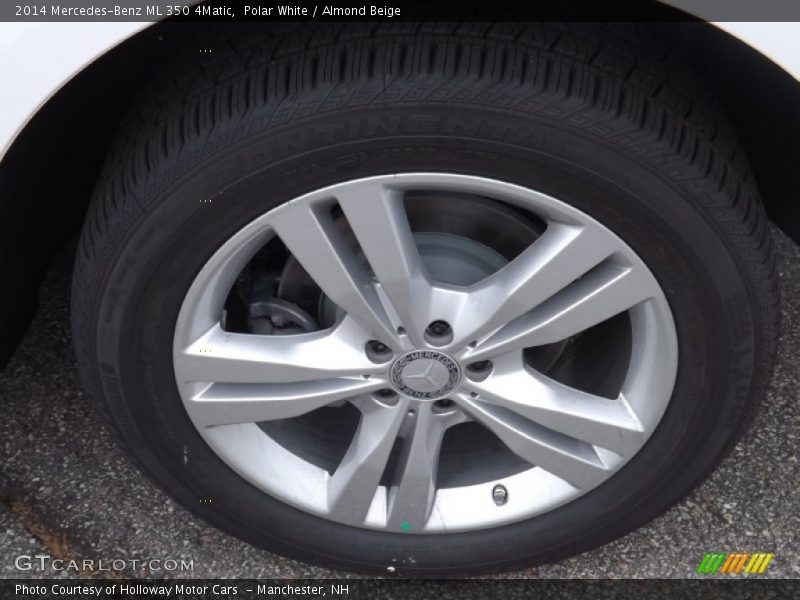 Polar White / Almond Beige 2014 Mercedes-Benz ML 350 4Matic