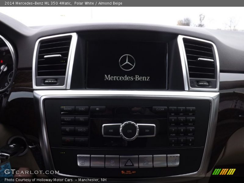 Polar White / Almond Beige 2014 Mercedes-Benz ML 350 4Matic