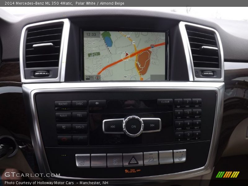 Polar White / Almond Beige 2014 Mercedes-Benz ML 350 4Matic