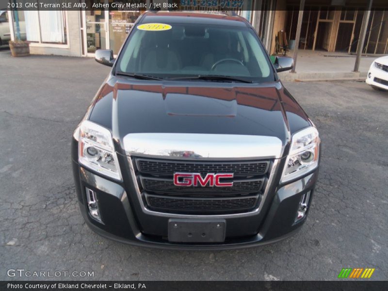 Ashen Gray Metallic / Jet Black 2013 GMC Terrain SLE AWD