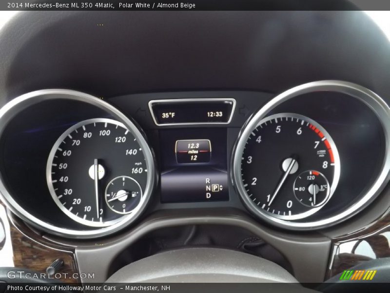 Polar White / Almond Beige 2014 Mercedes-Benz ML 350 4Matic