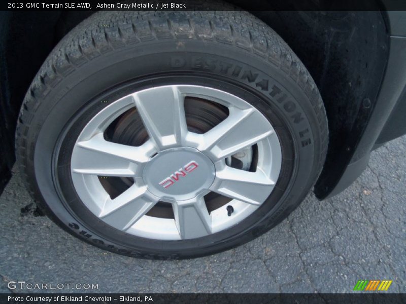 Ashen Gray Metallic / Jet Black 2013 GMC Terrain SLE AWD