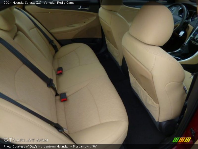 Venetian Red / Camel 2014 Hyundai Sonata GLS