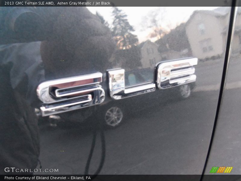 Ashen Gray Metallic / Jet Black 2013 GMC Terrain SLE AWD