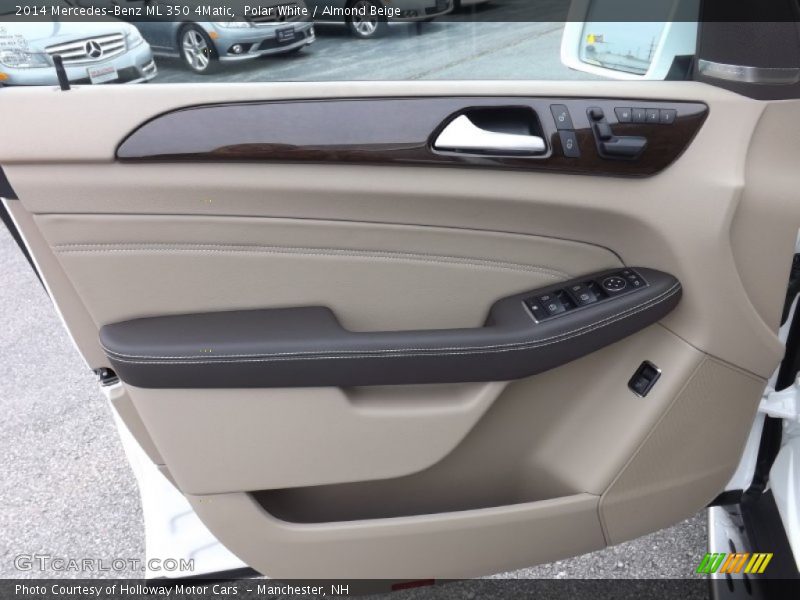 Polar White / Almond Beige 2014 Mercedes-Benz ML 350 4Matic