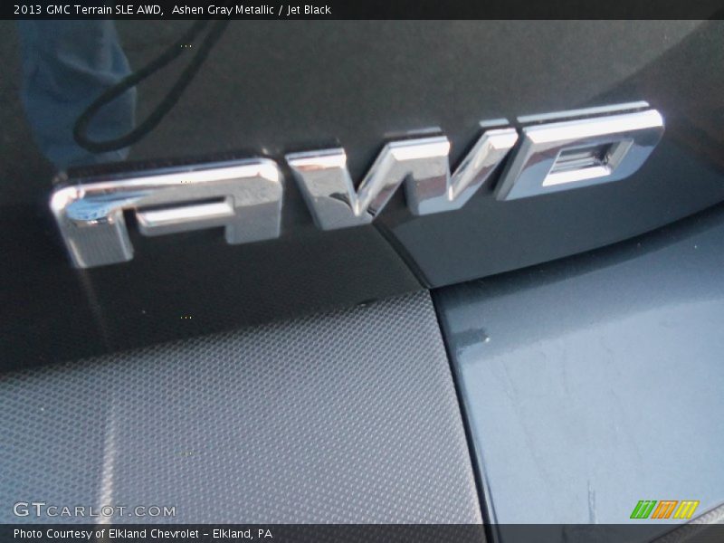 Ashen Gray Metallic / Jet Black 2013 GMC Terrain SLE AWD