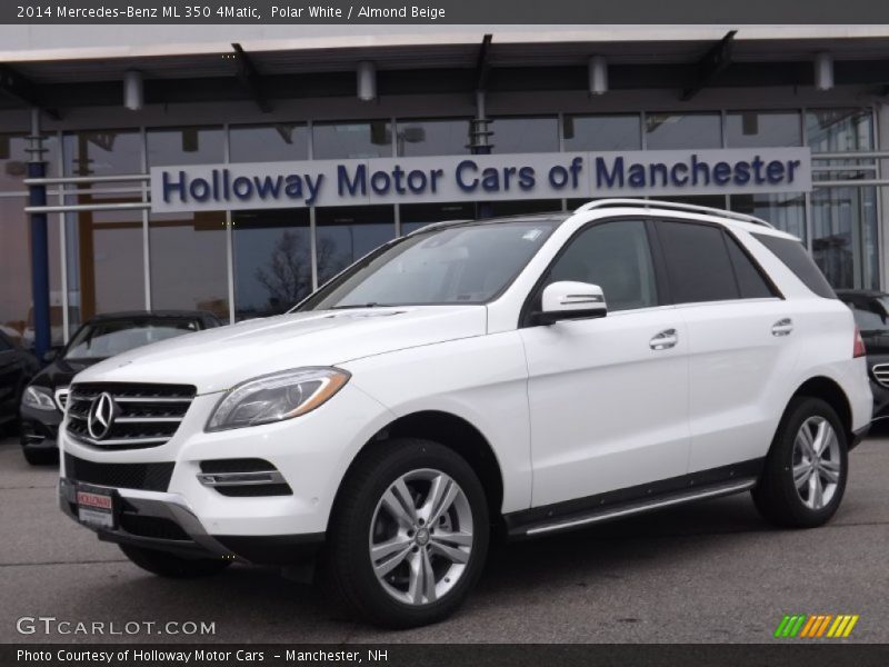 Polar White / Almond Beige 2014 Mercedes-Benz ML 350 4Matic
