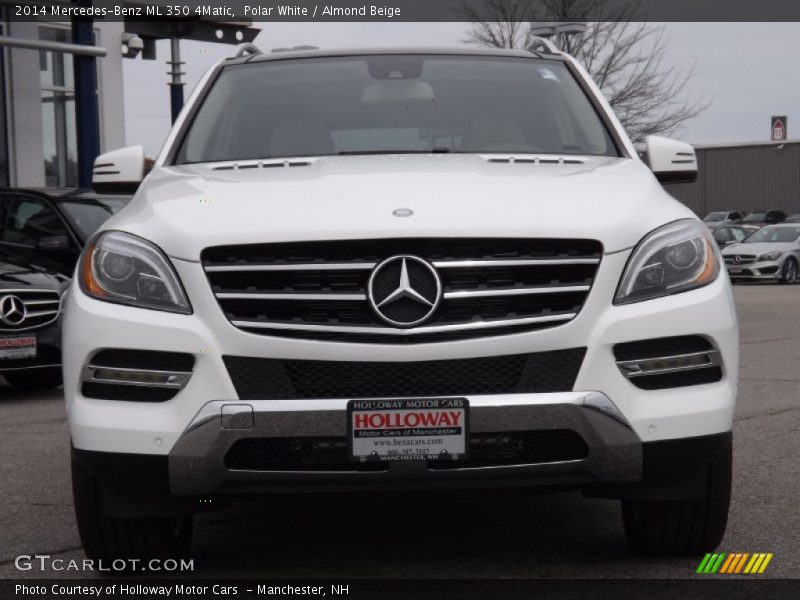 Polar White / Almond Beige 2014 Mercedes-Benz ML 350 4Matic