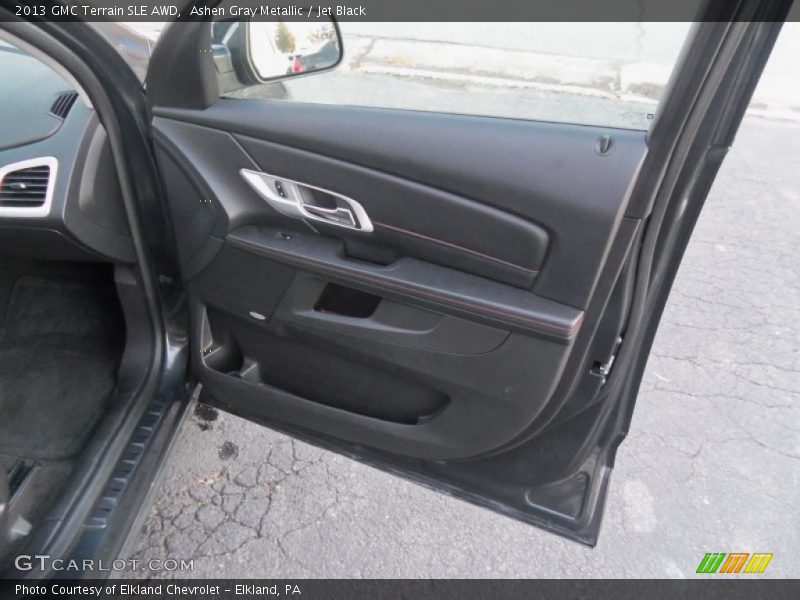 Ashen Gray Metallic / Jet Black 2013 GMC Terrain SLE AWD