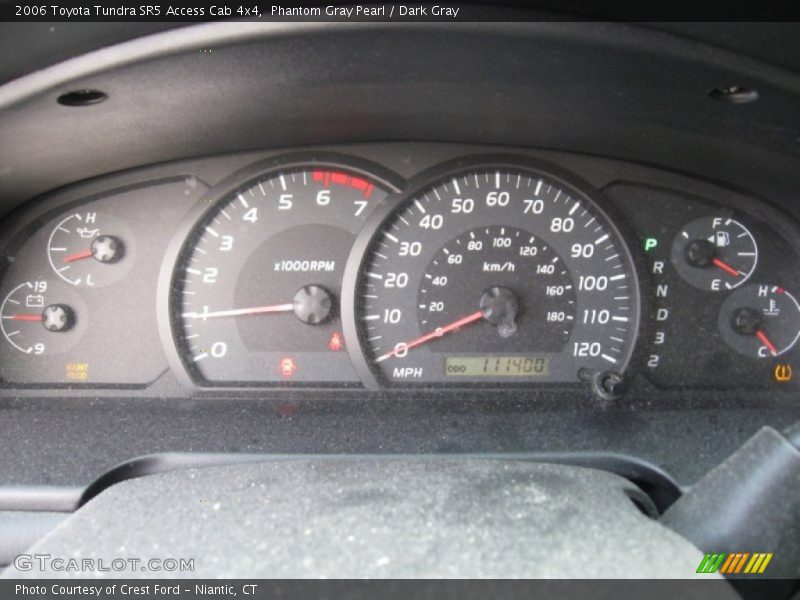 Phantom Gray Pearl / Dark Gray 2006 Toyota Tundra SR5 Access Cab 4x4