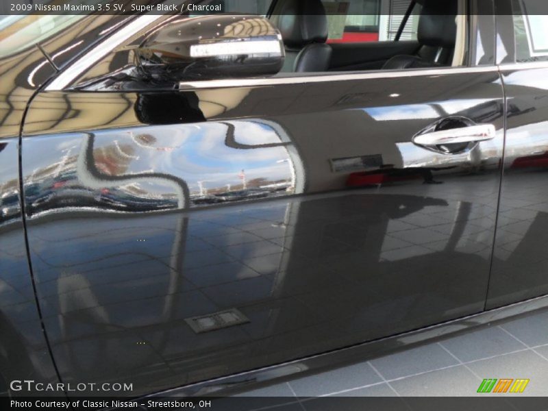 Super Black / Charcoal 2009 Nissan Maxima 3.5 SV