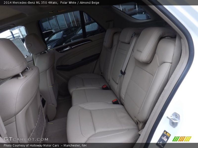 Polar White / Almond Beige 2014 Mercedes-Benz ML 350 4Matic