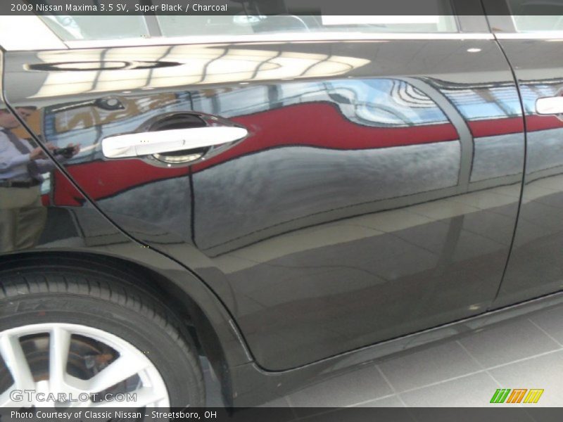 Super Black / Charcoal 2009 Nissan Maxima 3.5 SV