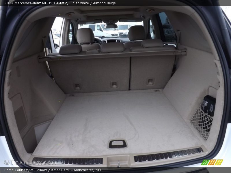 Polar White / Almond Beige 2014 Mercedes-Benz ML 350 4Matic