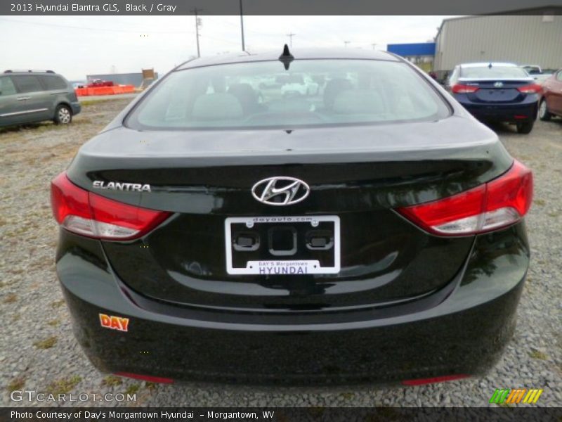 Black / Gray 2013 Hyundai Elantra GLS