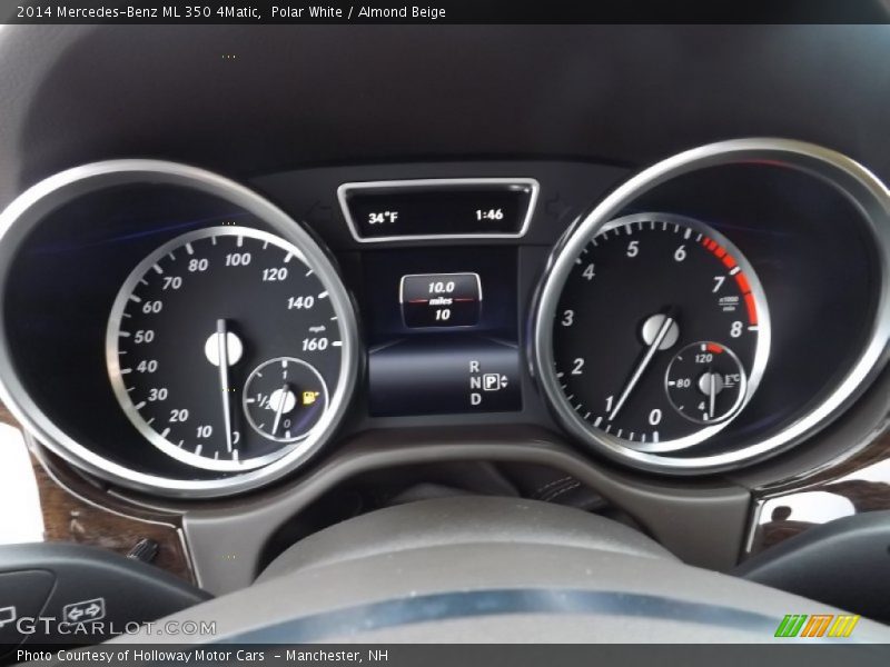 Polar White / Almond Beige 2014 Mercedes-Benz ML 350 4Matic