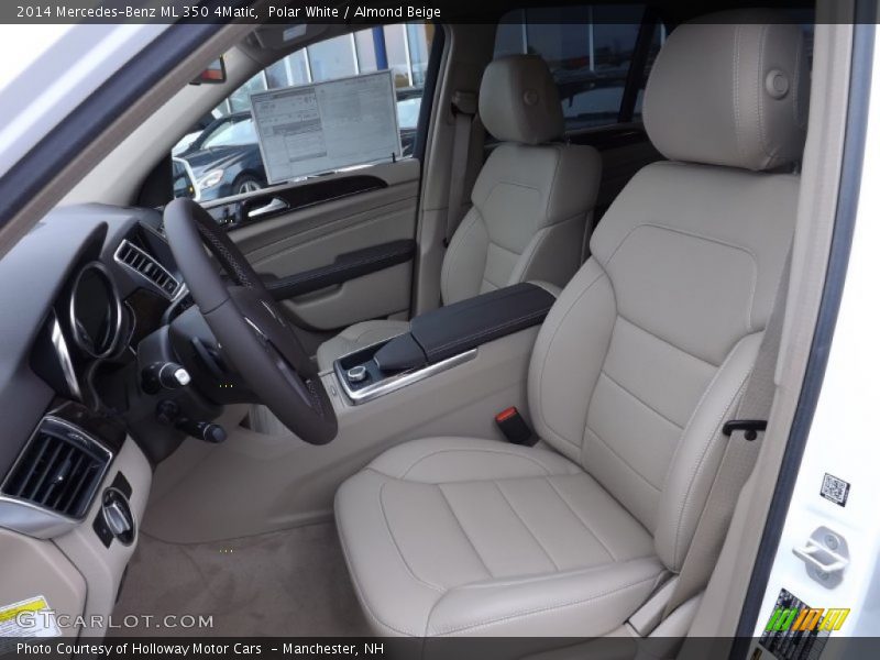 Polar White / Almond Beige 2014 Mercedes-Benz ML 350 4Matic