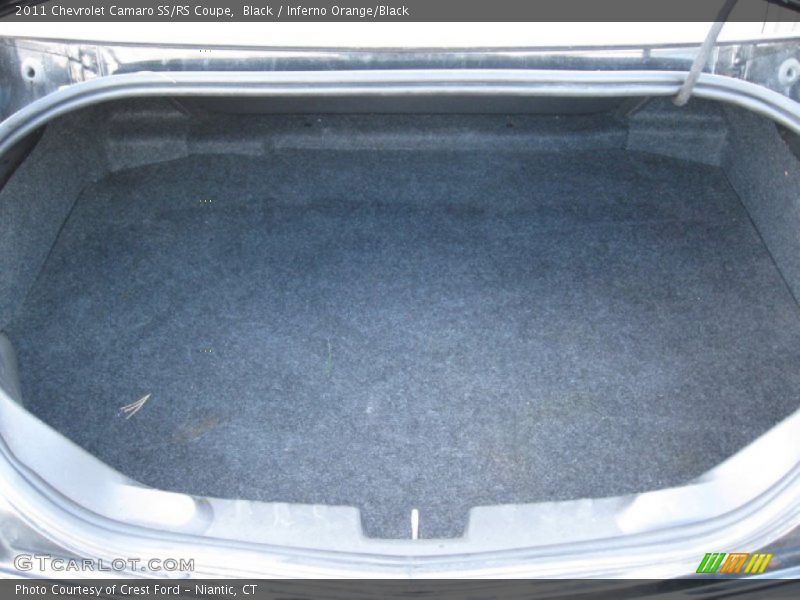 Black / Inferno Orange/Black 2011 Chevrolet Camaro SS/RS Coupe