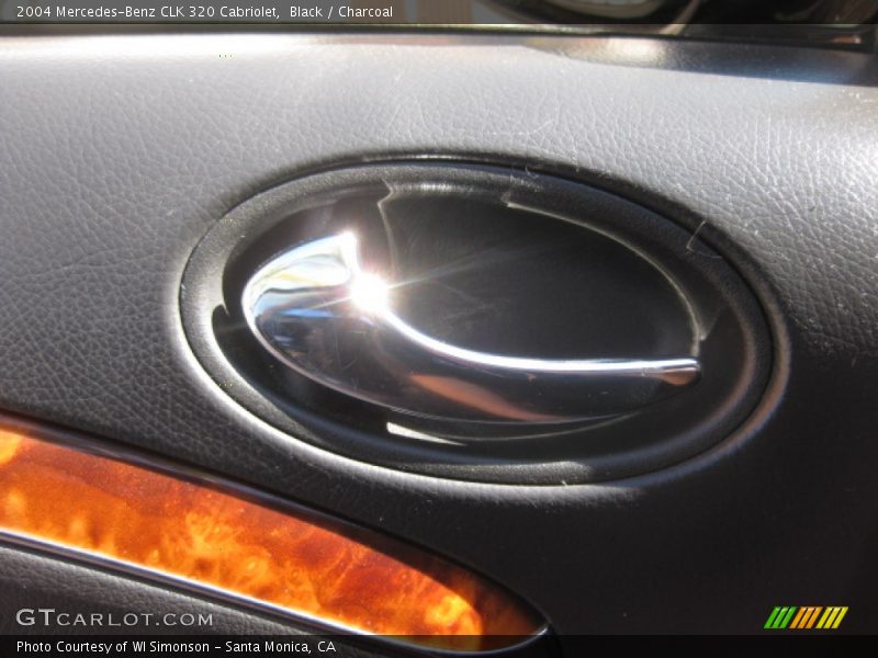 Black / Charcoal 2004 Mercedes-Benz CLK 320 Cabriolet