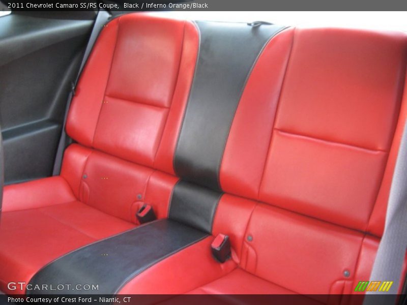 Black / Inferno Orange/Black 2011 Chevrolet Camaro SS/RS Coupe