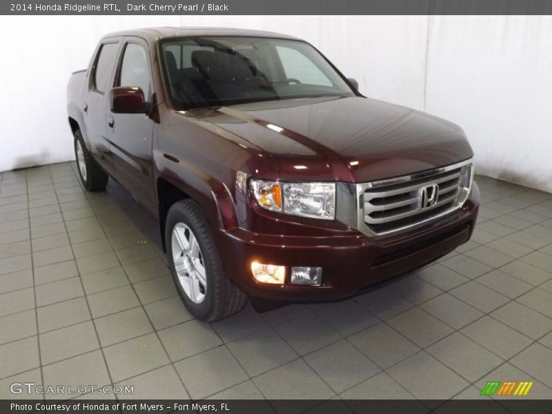 Dark Cherry Pearl / Black 2014 Honda Ridgeline RTL