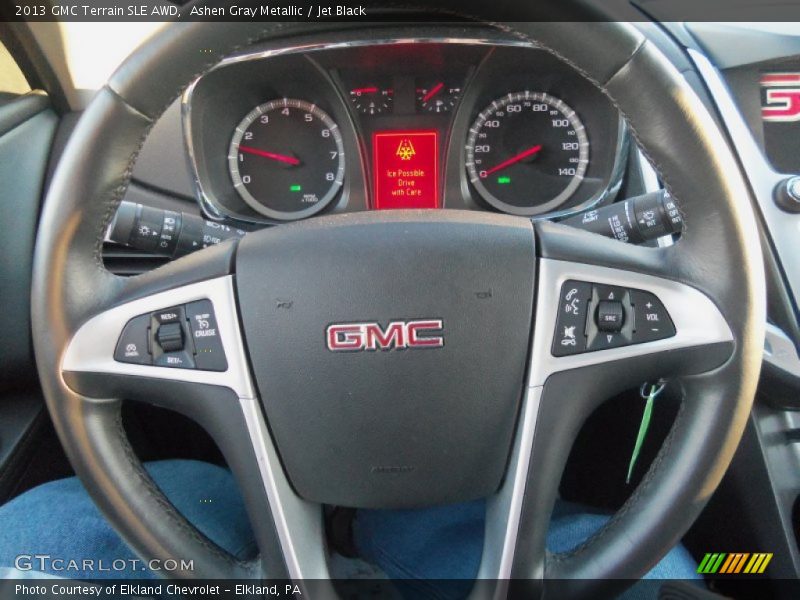 Ashen Gray Metallic / Jet Black 2013 GMC Terrain SLE AWD