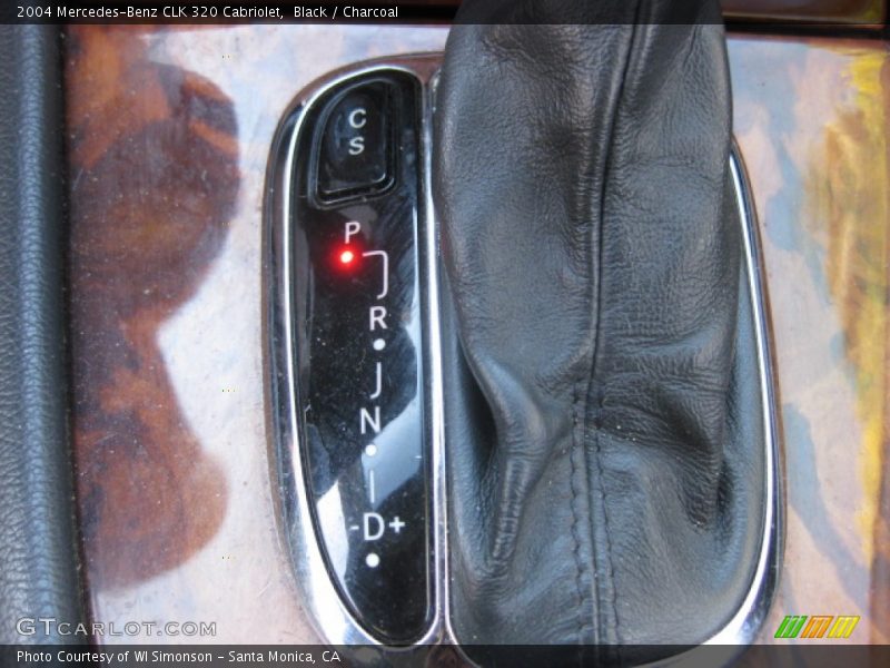 Black / Charcoal 2004 Mercedes-Benz CLK 320 Cabriolet