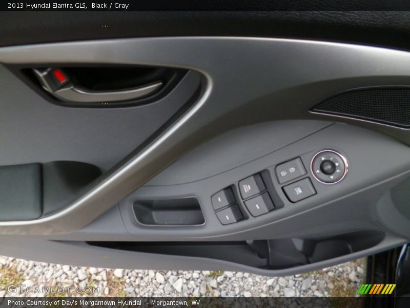 Black / Gray 2013 Hyundai Elantra GLS
