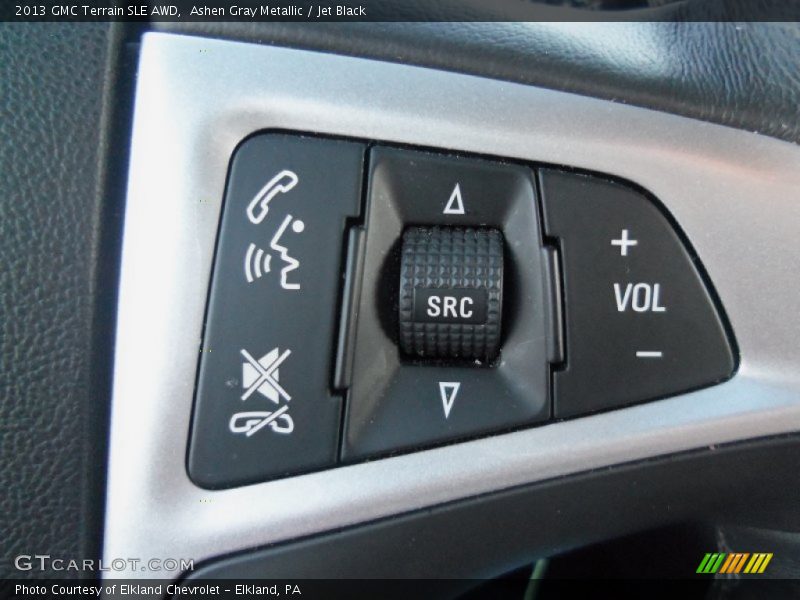 Ashen Gray Metallic / Jet Black 2013 GMC Terrain SLE AWD