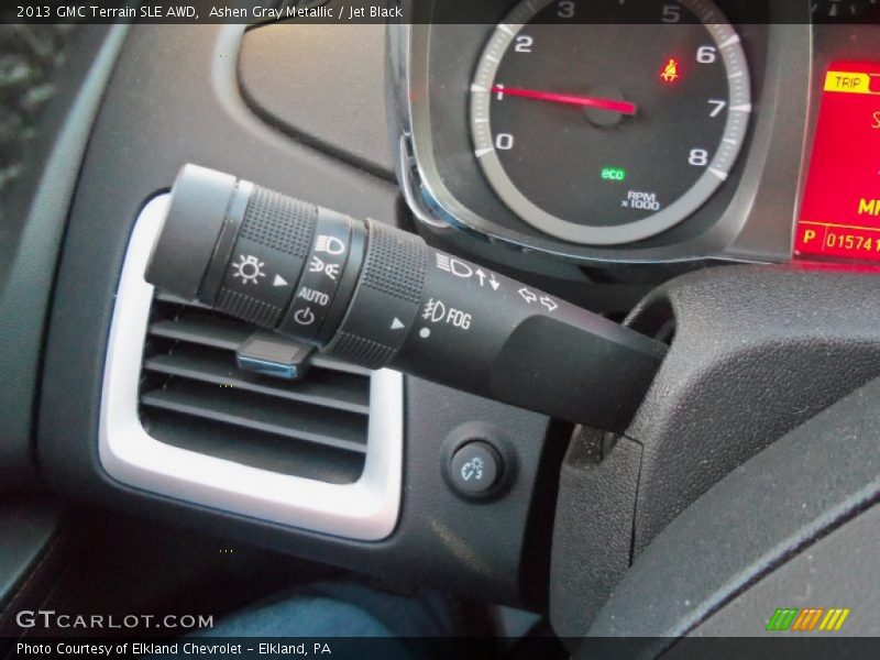 Ashen Gray Metallic / Jet Black 2013 GMC Terrain SLE AWD