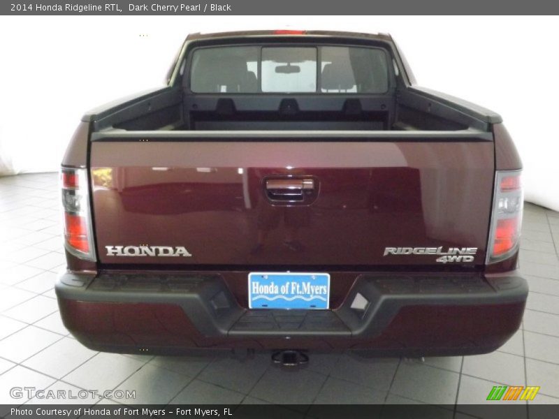 Dark Cherry Pearl / Black 2014 Honda Ridgeline RTL