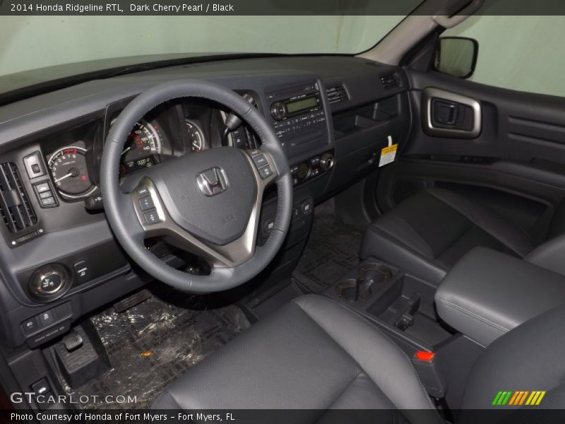  2014 Ridgeline RTL Black Interior