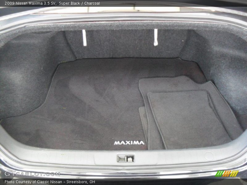 Super Black / Charcoal 2009 Nissan Maxima 3.5 SV