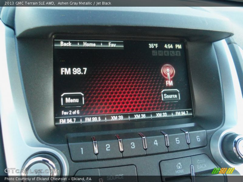 Ashen Gray Metallic / Jet Black 2013 GMC Terrain SLE AWD