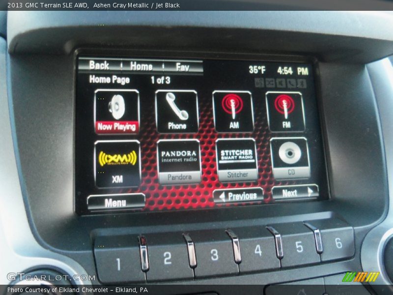 Ashen Gray Metallic / Jet Black 2013 GMC Terrain SLE AWD